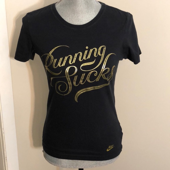 Nike Running Sucks Shirt - Picture 2 of 4